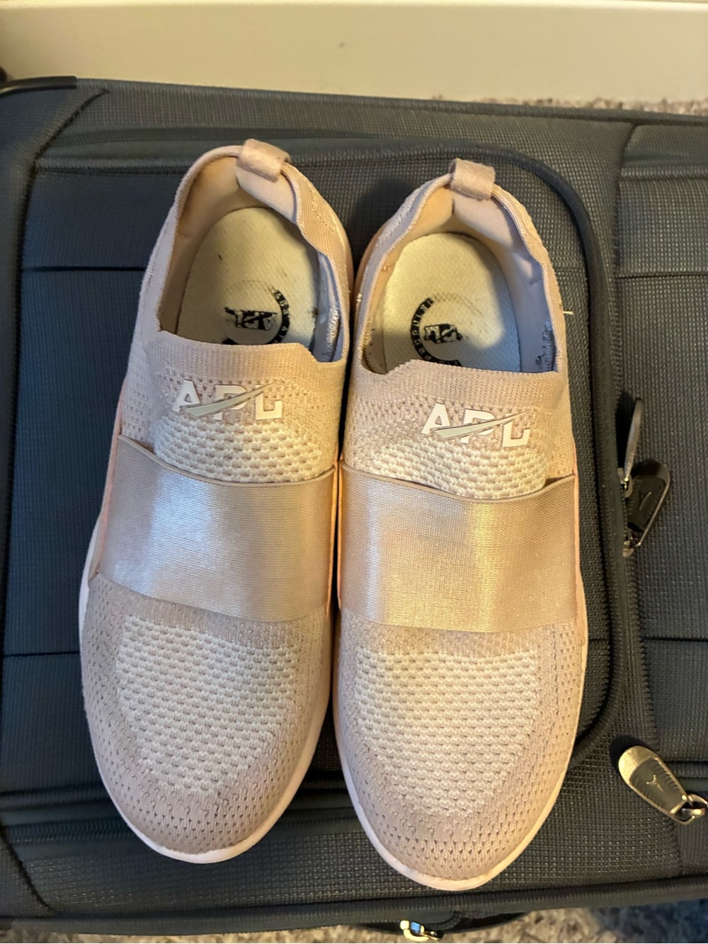 APL Women’s Techloom Bliss Slip-On Athletic Sneakers - Rose Taupe 6.5 - Picture 2 of 5